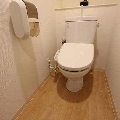 
						お手洗いは落ち着きます