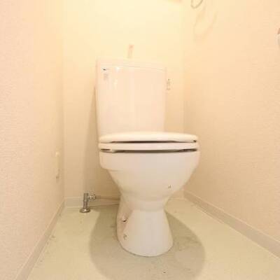 
						トイレで考え事でも。